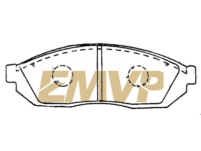 TY2516 Brake Pad Set
