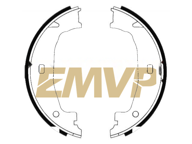 TY7672 Brake Shoe Set