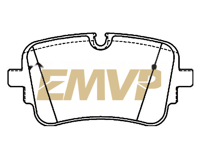 TY0954 Brake Pad Set