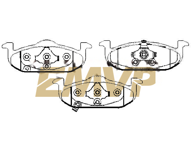 TY3218 Brake Pad Set
