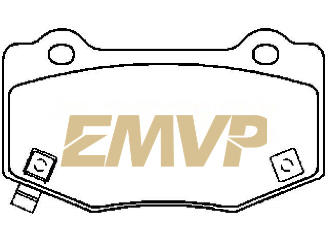 TY1749 Brake Pad Set