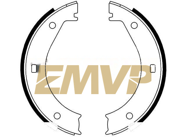 TY1284 Brake Shoe Set