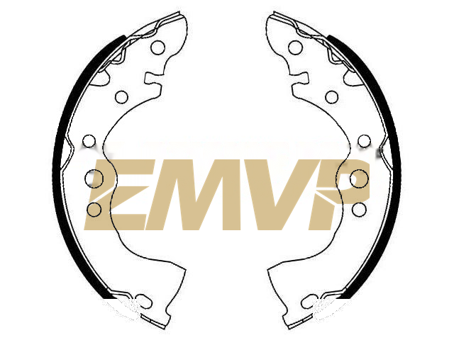TY5517 Brake Shoe Set
