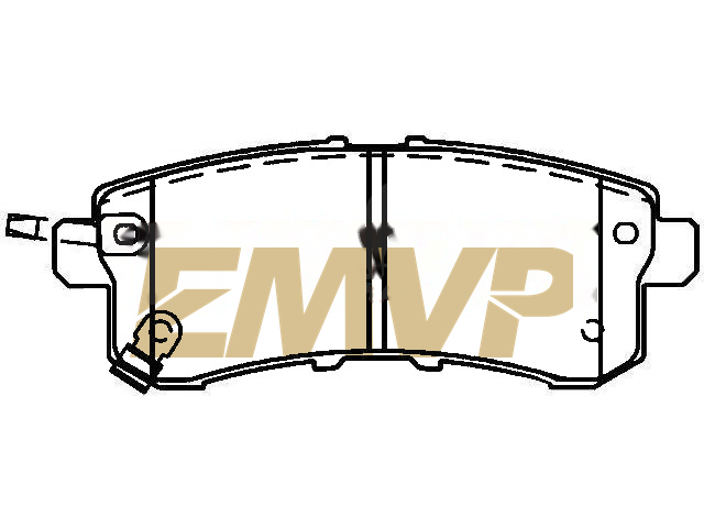TY0152 Brake Pad Set