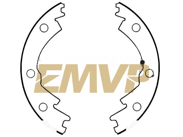 TY5324 Brake Shoe Set