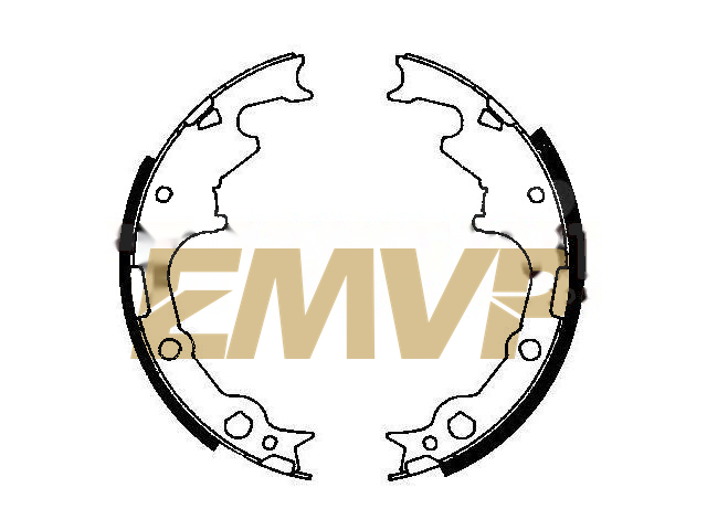 TY7378 Brake Shoe Set