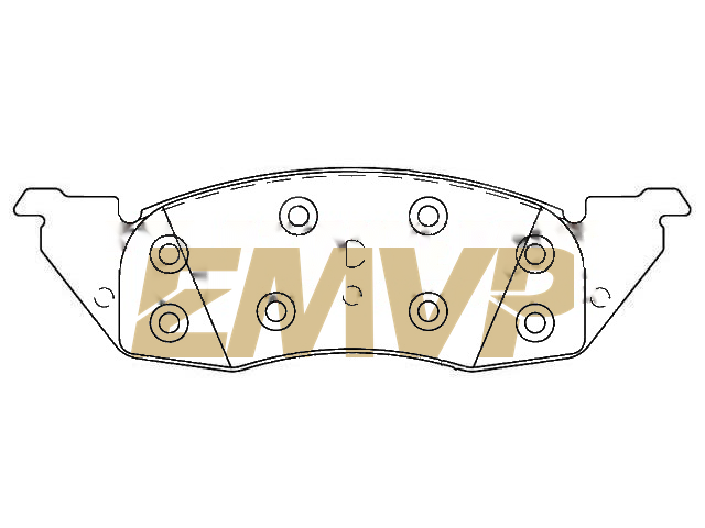 TY6728 Brake Pad Set