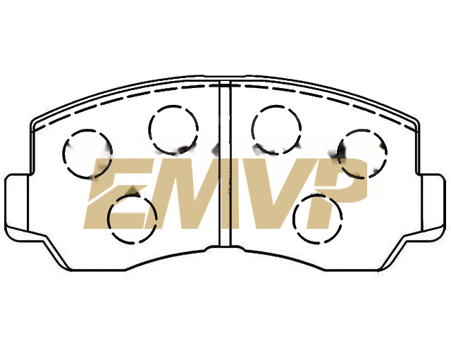 TY2507 Brake Pad Set