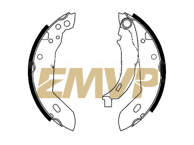 TY6548 Brake Shoe Set