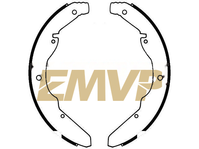 TY1786 Brake Shoe Set