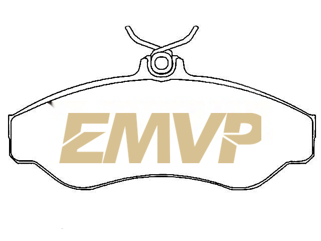 TY6255 Brake Pad Set