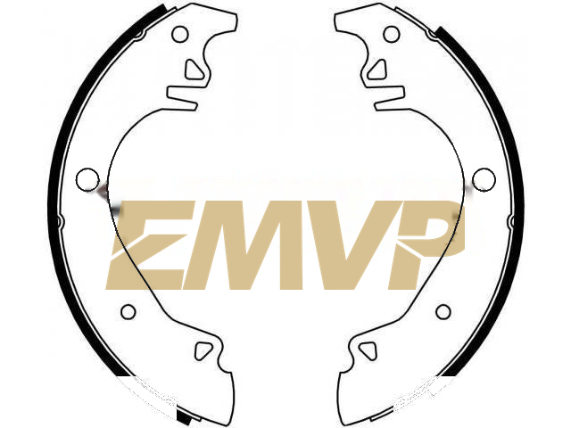 TY2584 Brake Shoe Set