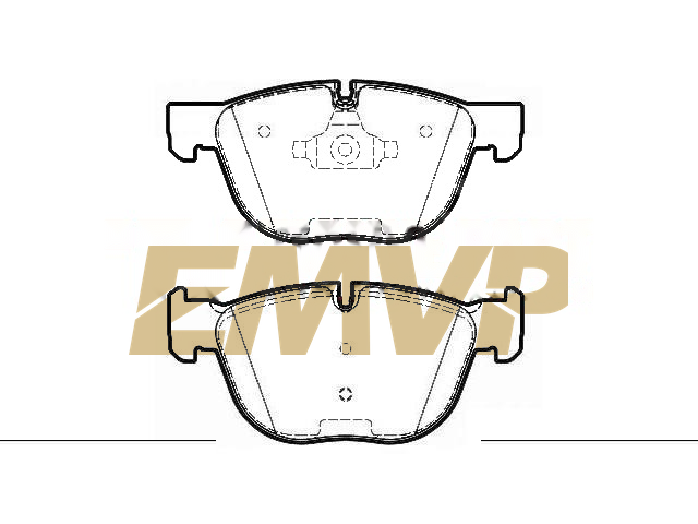 TY2007 Brake Pad Set