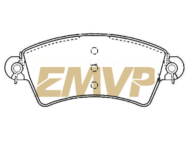 TY7171 Brake Pad Set