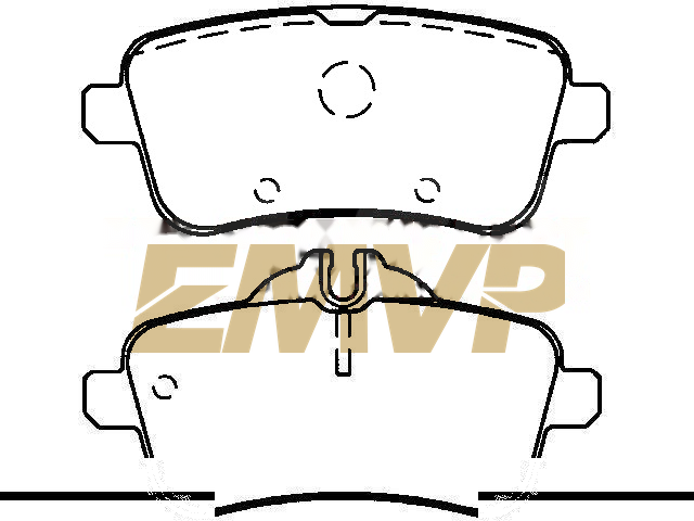 TY4449 Brake Pad Set