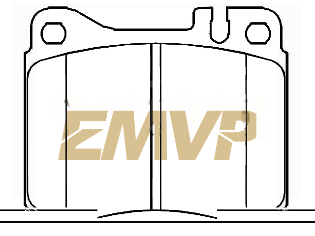 TY6910 Brake Pad Set
