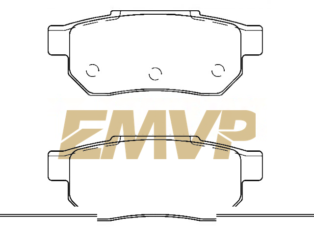 TY5902 Brake Pad Set