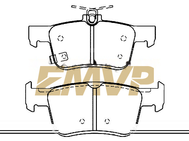TY6811 Brake Pad Set