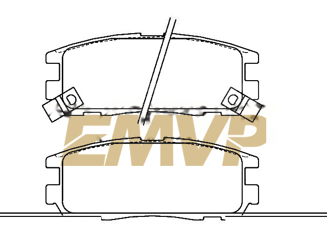 TY0516 Brake Pad Set