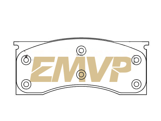 TY0890 Brake Pad Set