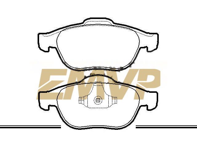 TY8862 Brake Pad Set