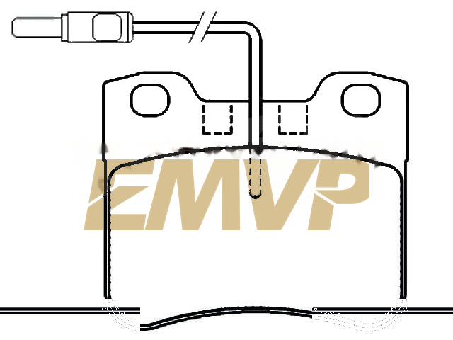 TY0155 Brake Pad Set