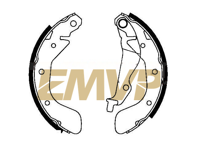 TY5899 Brake Shoe Set