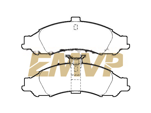 TY9216 Brake Pad Set