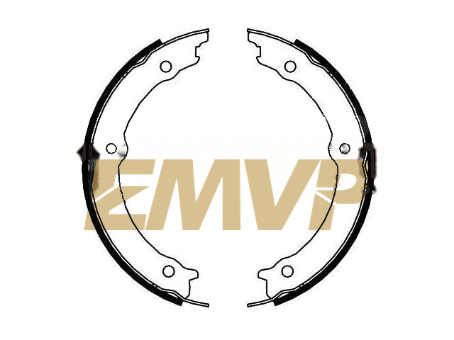 TY4253 Brake Shoe Set