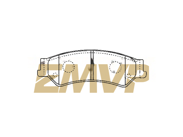TY4749 Brake Pad Set