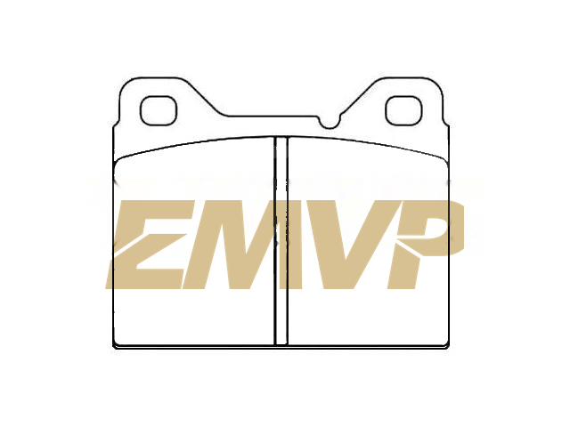 TY6462 Brake Pad Set