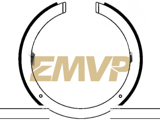 TY2019 Brake Shoe Set