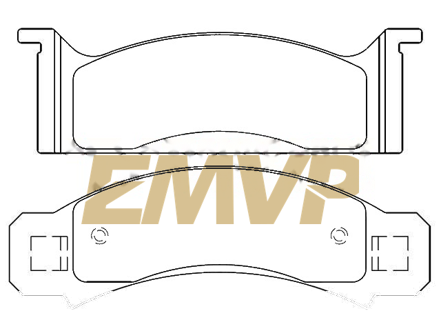 TY6900 Brake Pad Set