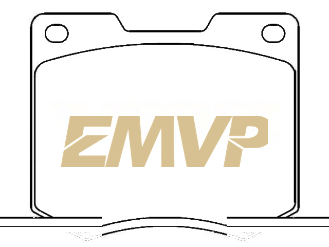 TY6878 Brake Pad Set