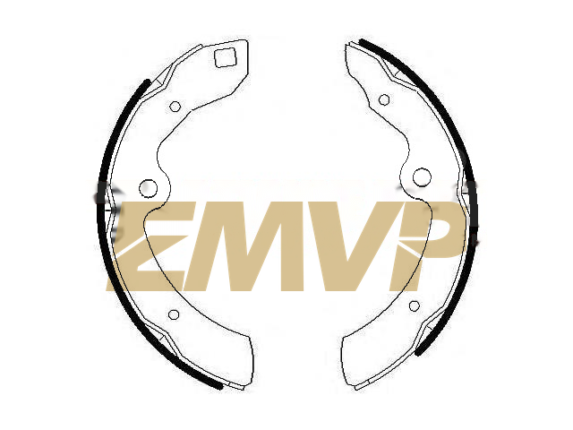 TY1740 Brake Shoe Set