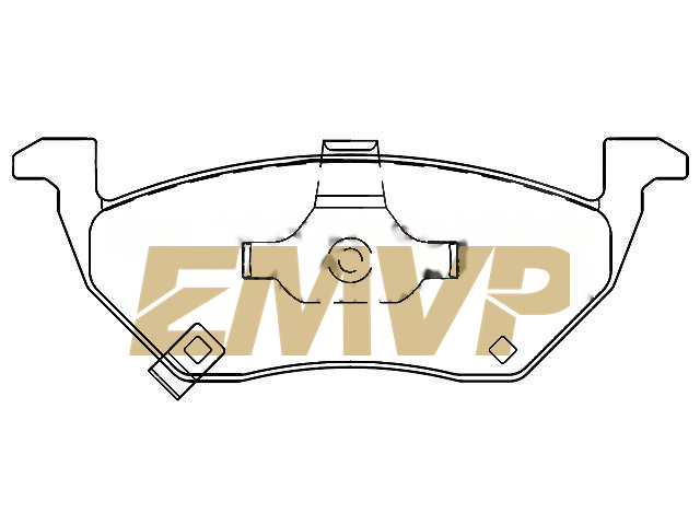 TY2981 Brake Pad Set