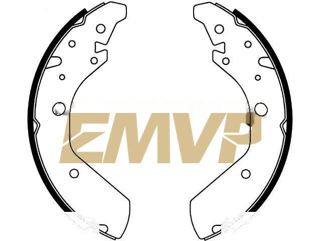 TY8727 Brake Shoe Set