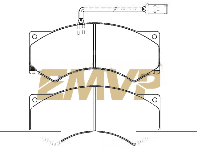 TY9077 Brake Pad Set