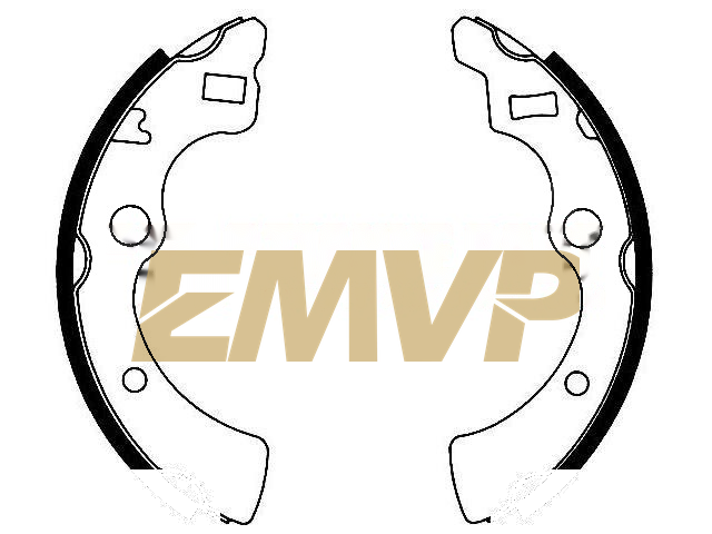 TY0416 Brake Shoe Set