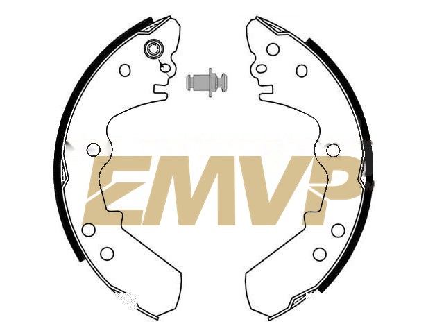 TY0673 Brake Shoe Set