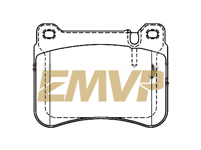 TY0117 Brake Pad Set
