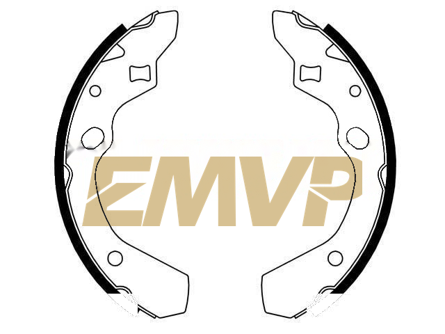 TY9910 Brake Shoe Set