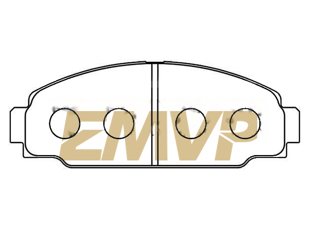 TY3086 Brake Pad Set