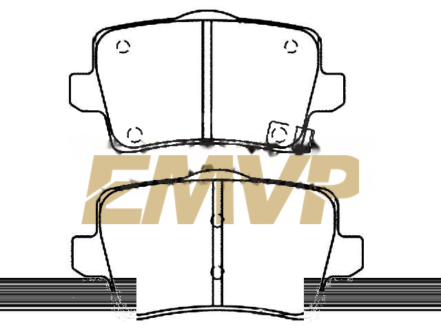 TY1447 Brake Pad Set