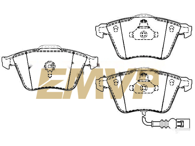TY4085 Brake Pad Set