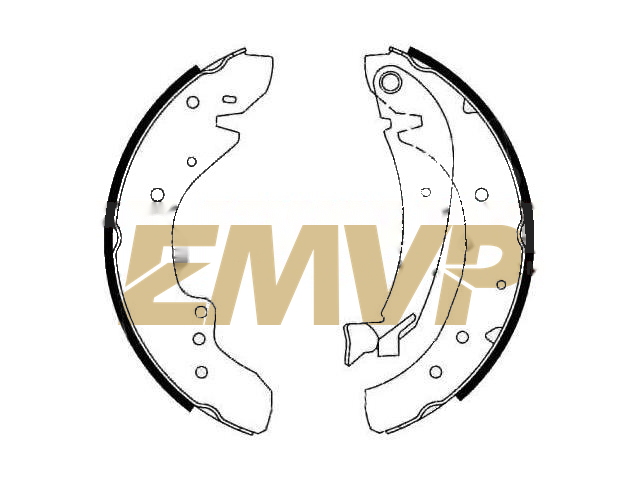 TY8111 Brake Shoe Set