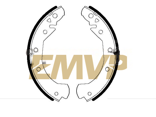 TY5933 Brake Shoe Set