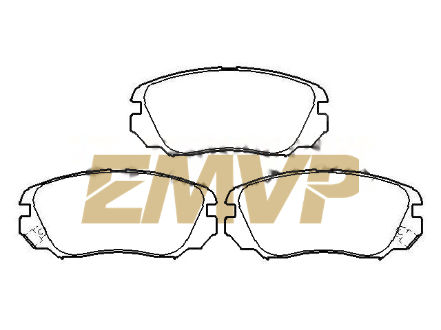 TY4658 Brake Pad Set