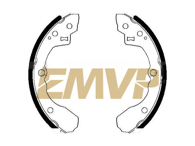 TY2945 Brake Shoe Set