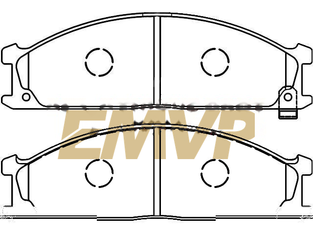 TY2231 Brake Pad Set